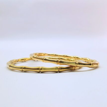 pair of bamboo bracelet